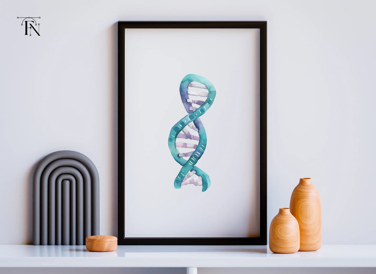 Helices Craft Abstract DNA Helix Clipart Bundle