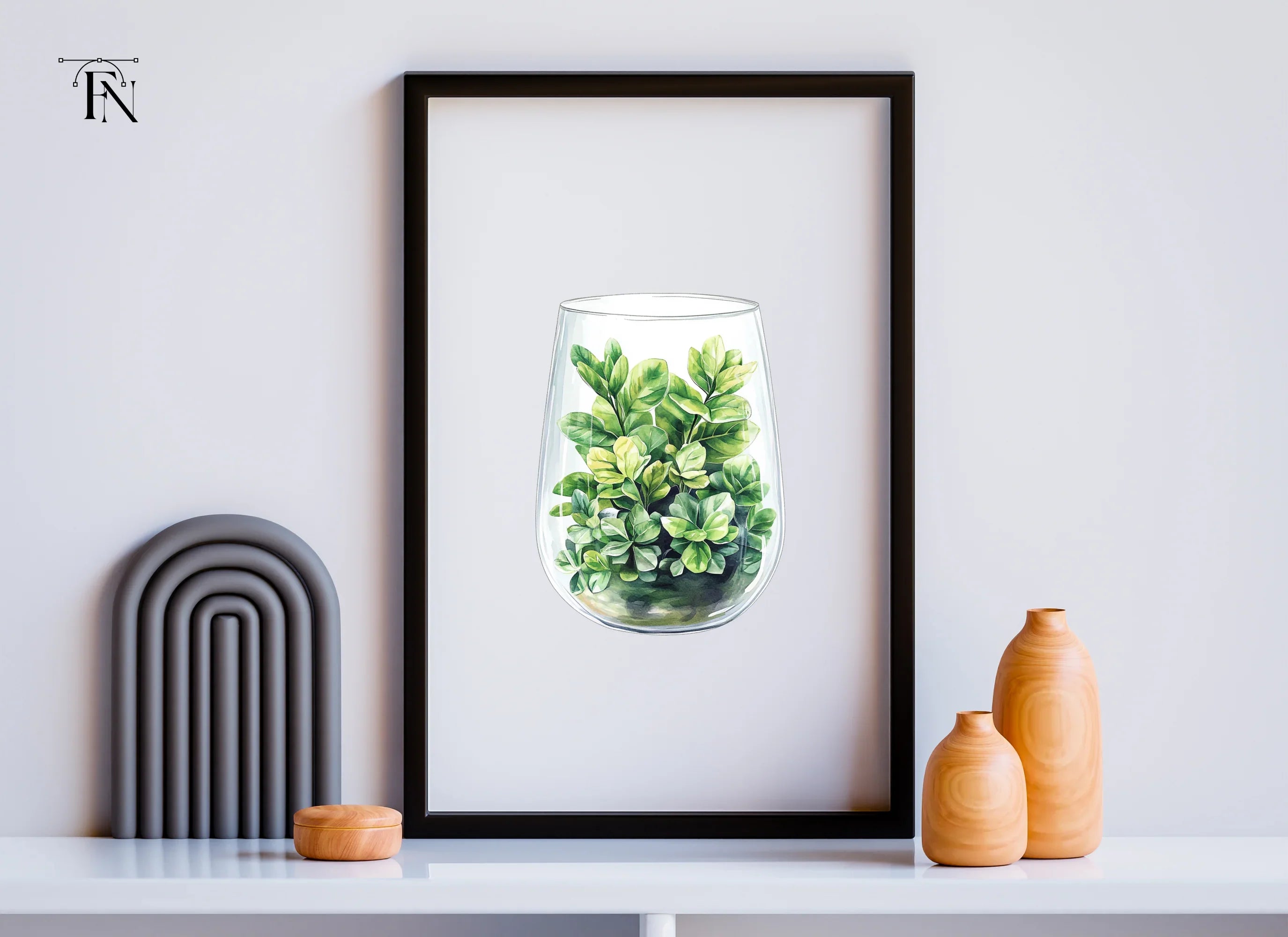 Terrarium Clipart Bundle
