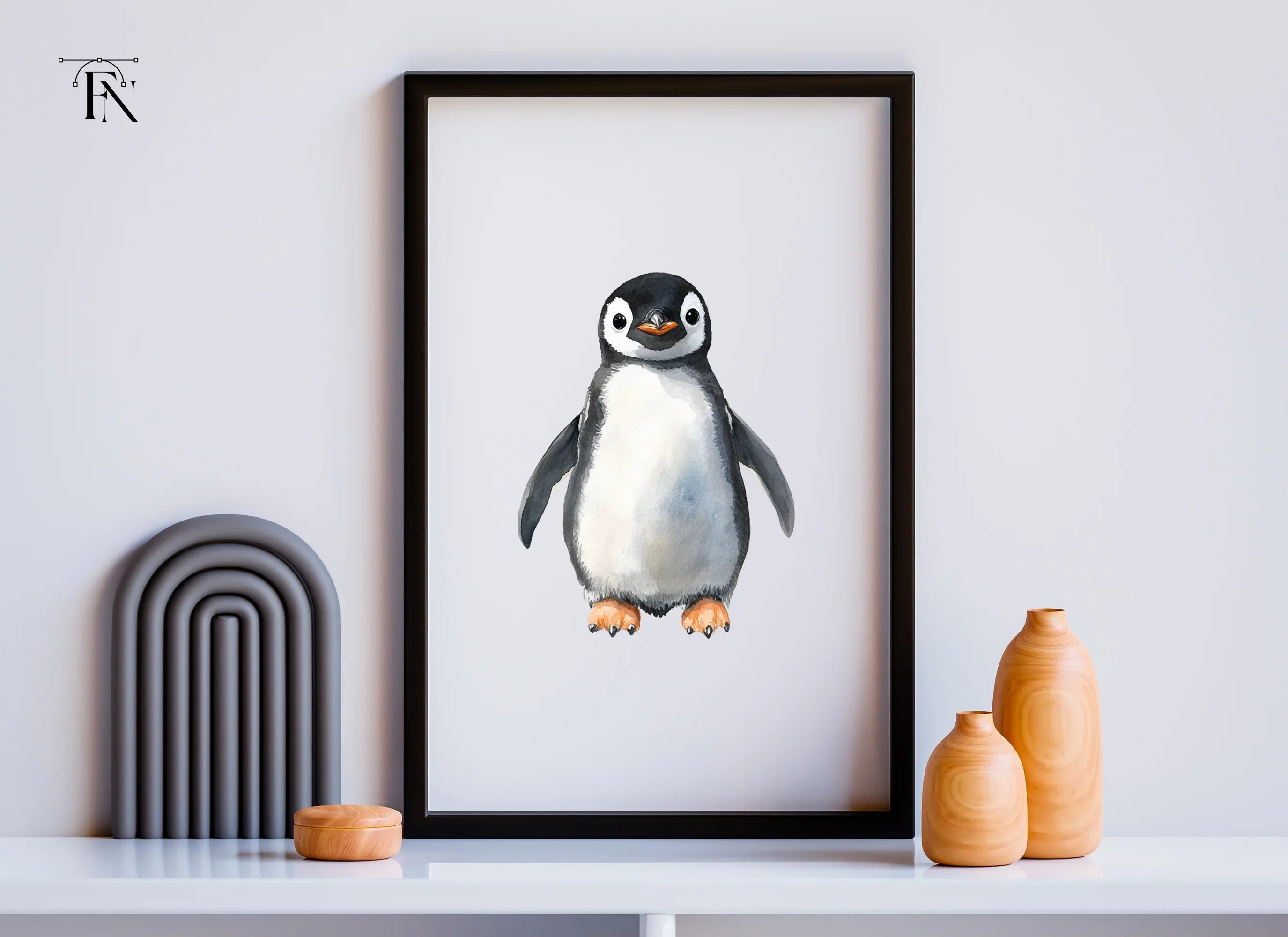 Cute Penguin Clipart Bundle