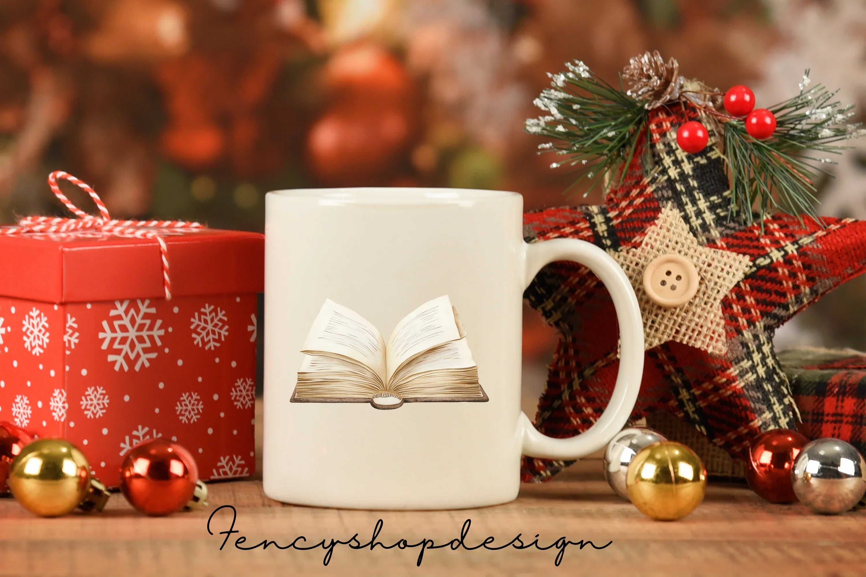 Vintage Books Clipart Bundle