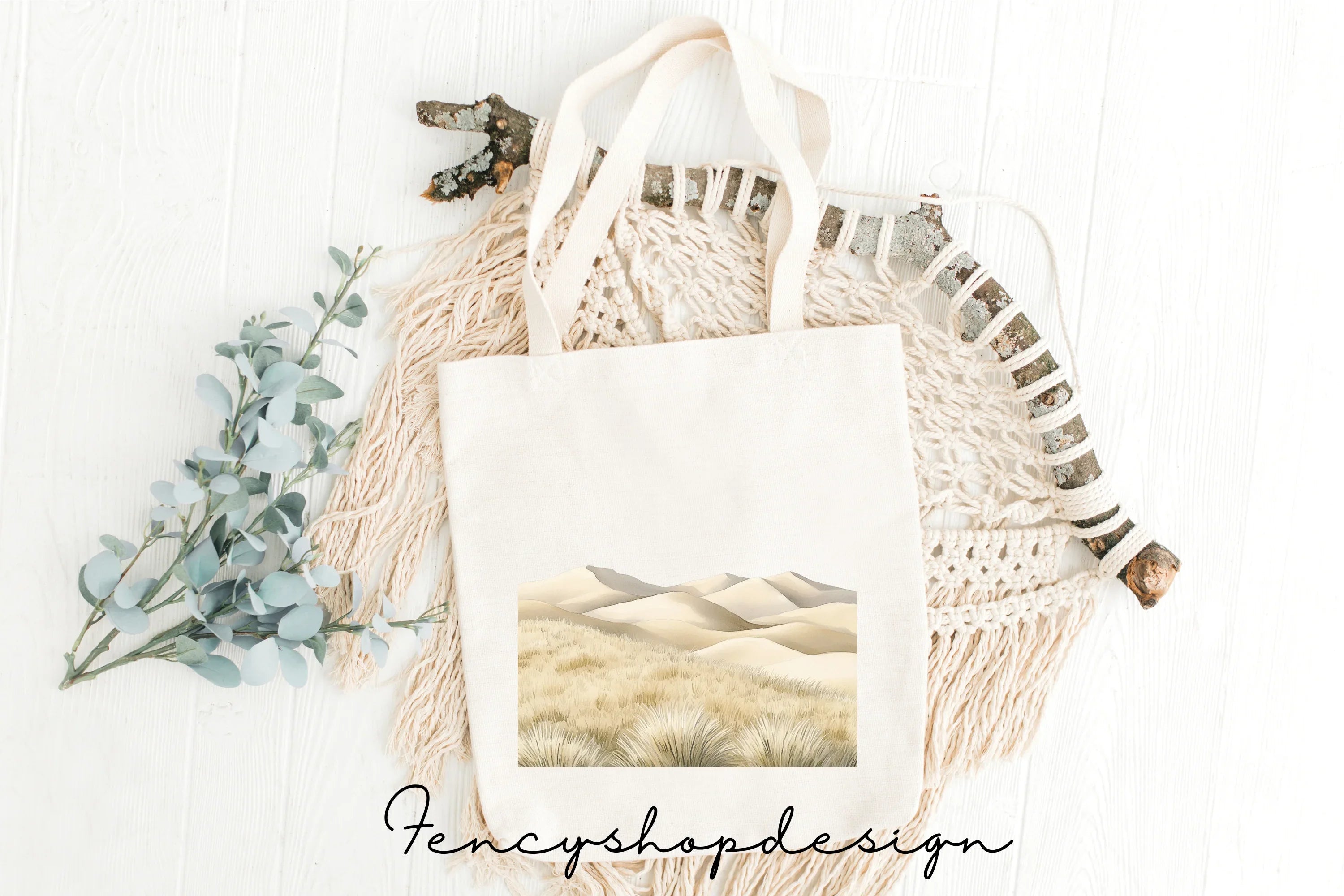 Sand Dunes Grass Clipart Bundle