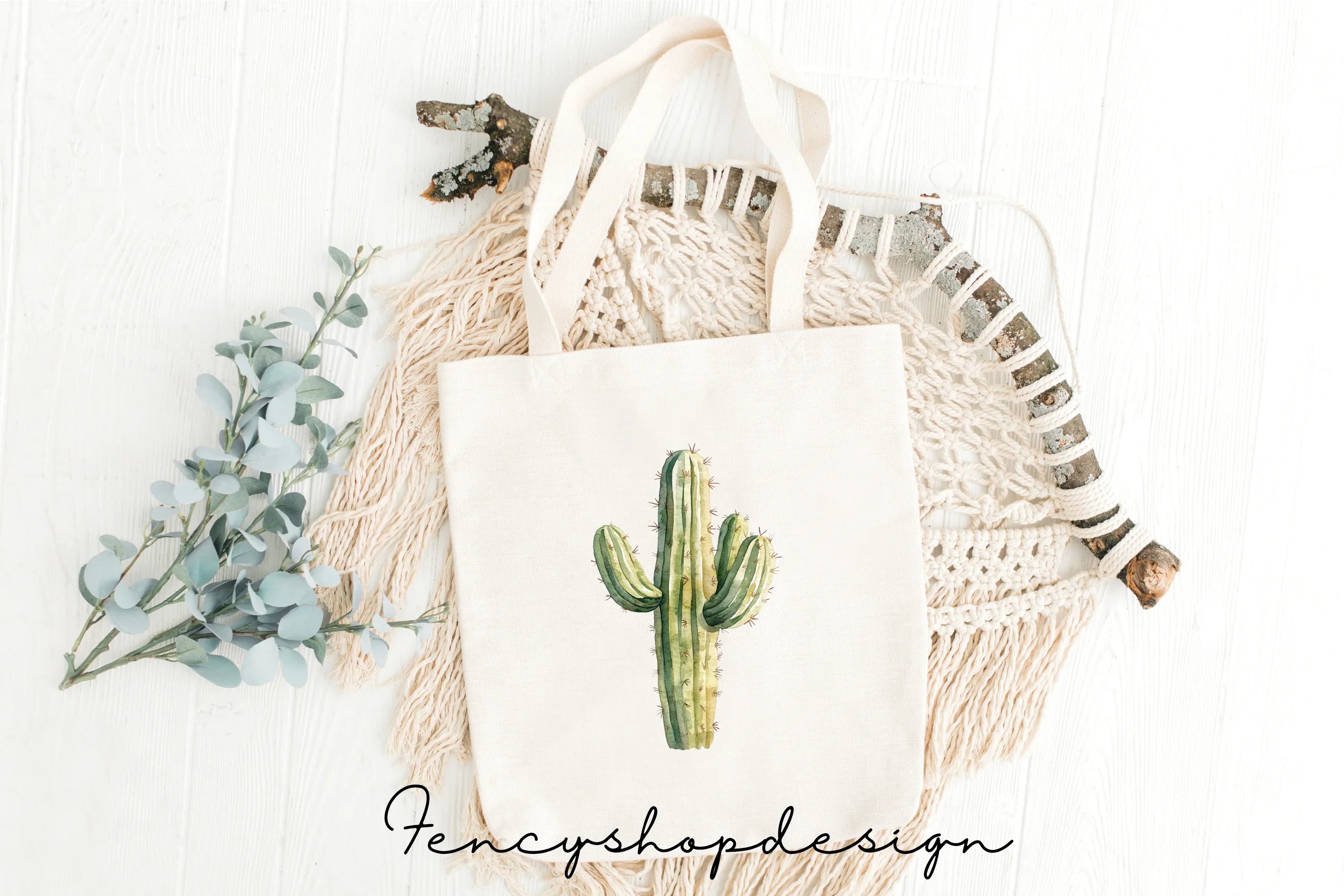 Desert Cactus Clipart Bundle
