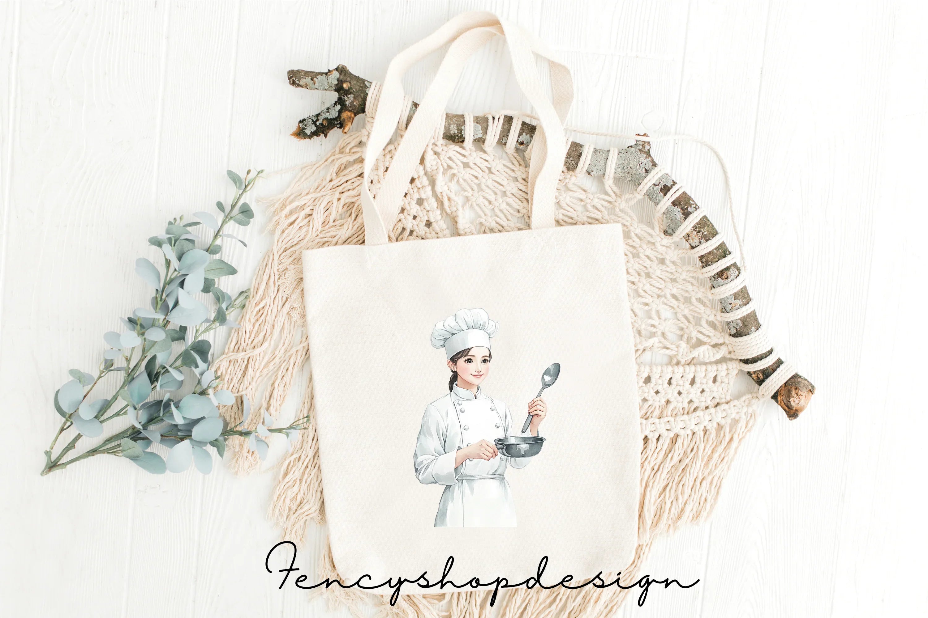 Professional Chef Clipart Bundle