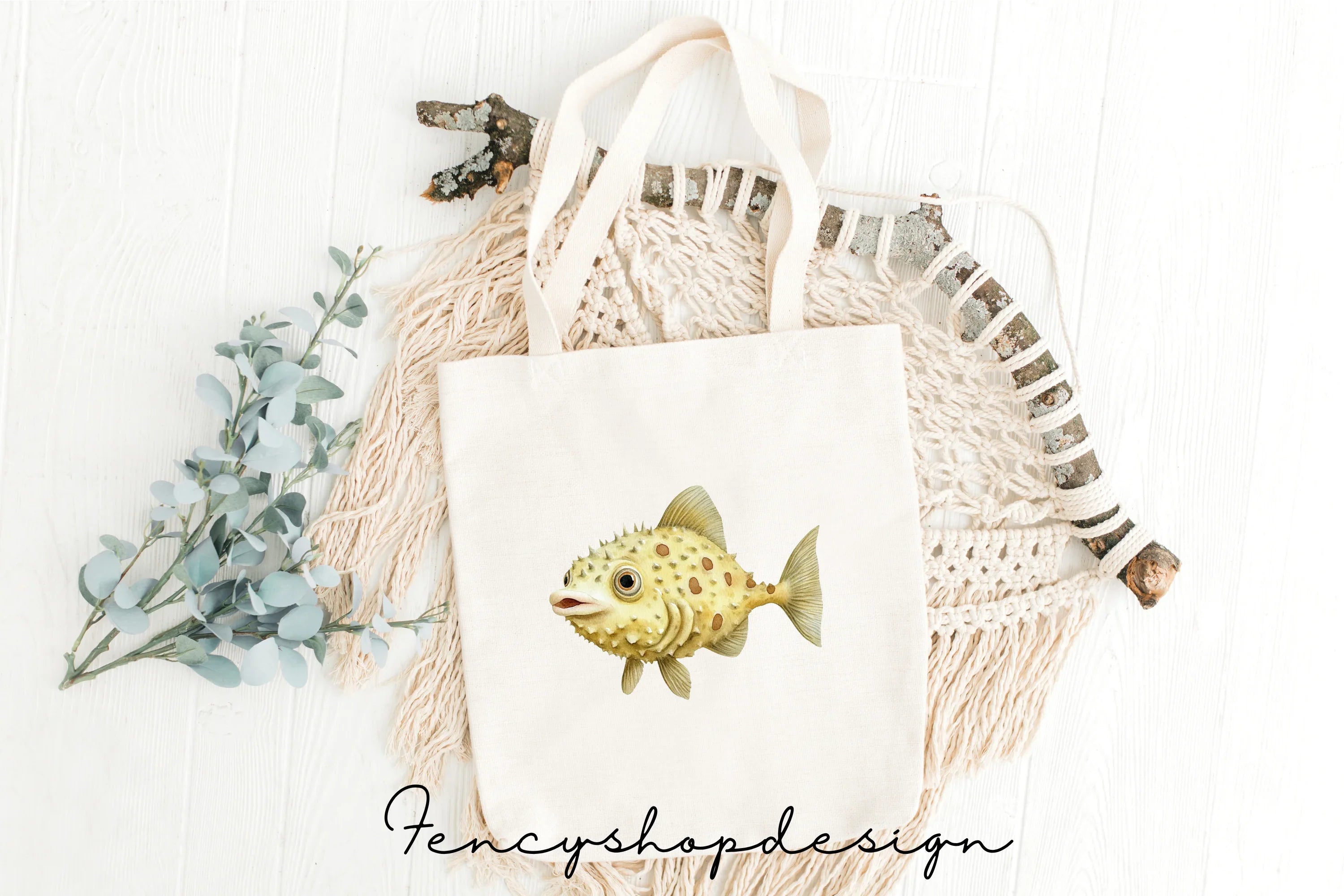 Cute Cartoon Fish Clipart Bundle