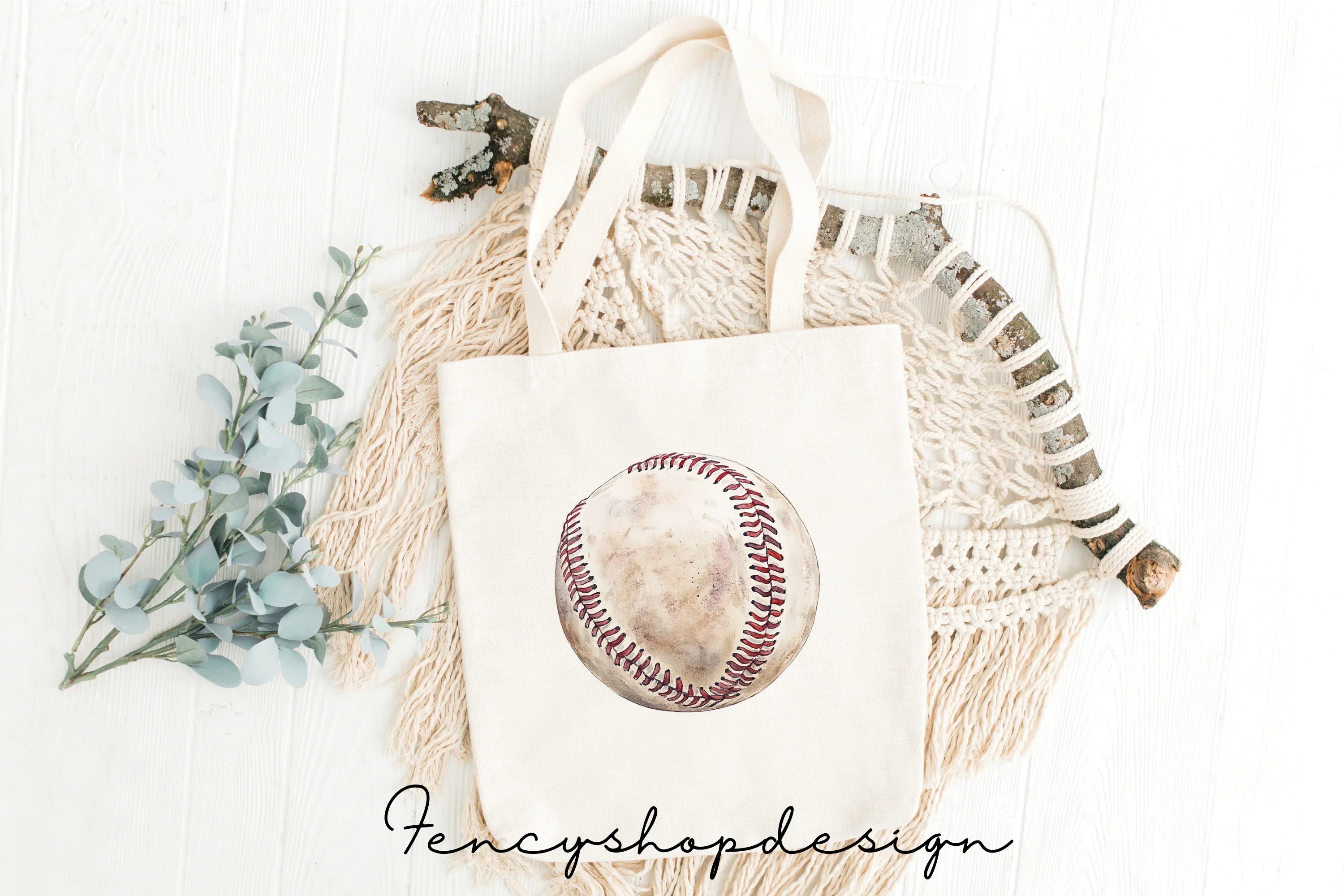 Classic Baseball Game Ball Clipart Bundle