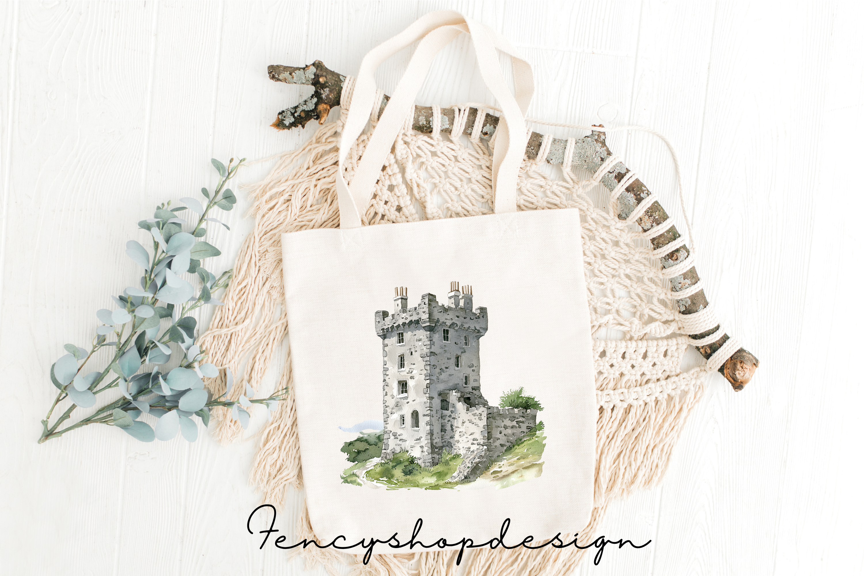 Medieval Castle Clipart Bundle