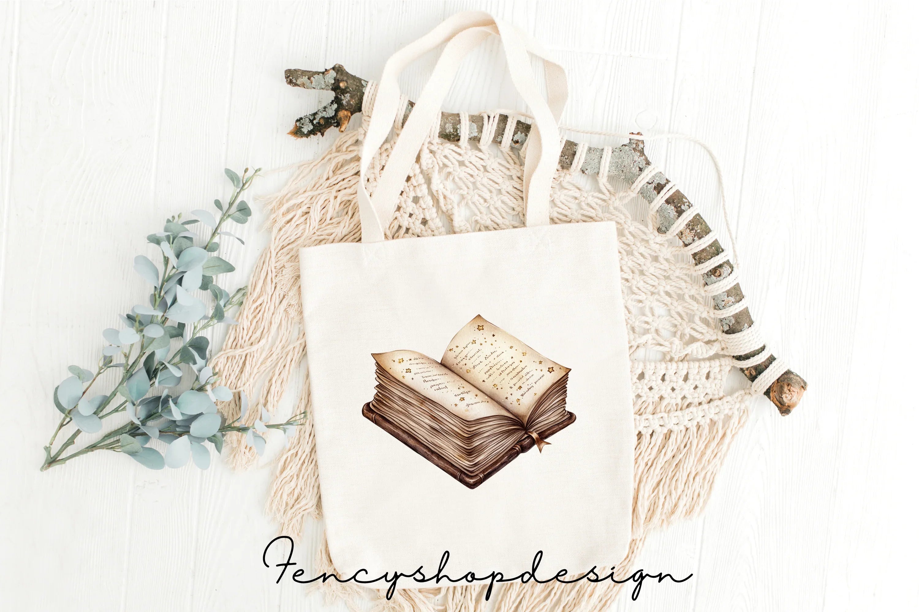 Magical Open Books Clipart Bundle