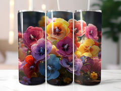 Pansy Palette in Fall Tumbler Wrap - CraftNest