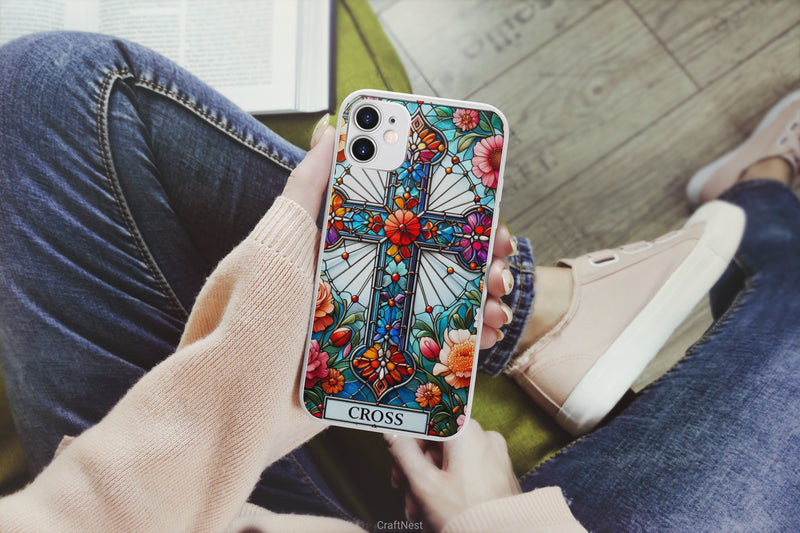 Stained Glass Cross Tarot Card Clipart Bundle 2 - CraftNest - Digital Crafting and Art