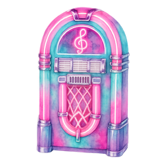 Neon Retro 1 Clipart Bundle 1 - CraftNest - Digital Crafting and Art