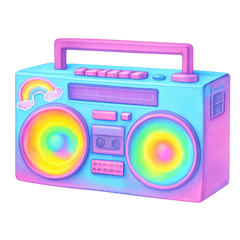 Neon Retro 1 Clipart Bundle 1 - CraftNest - Digital Crafting and Art