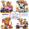 Safari Animals Bonus Clipart
