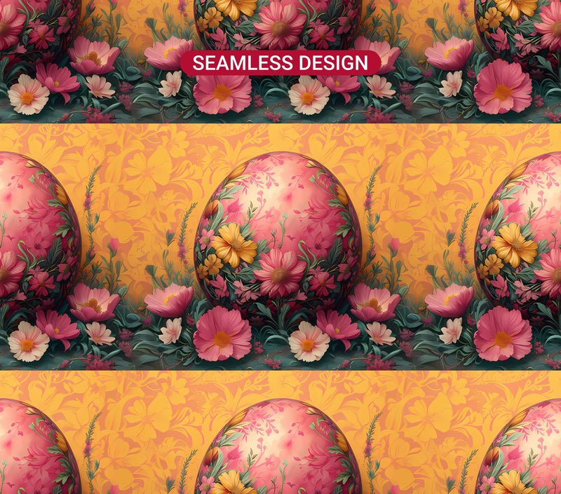 Art Nouveau Easter 3 Tumbler Wrap - CraftNest