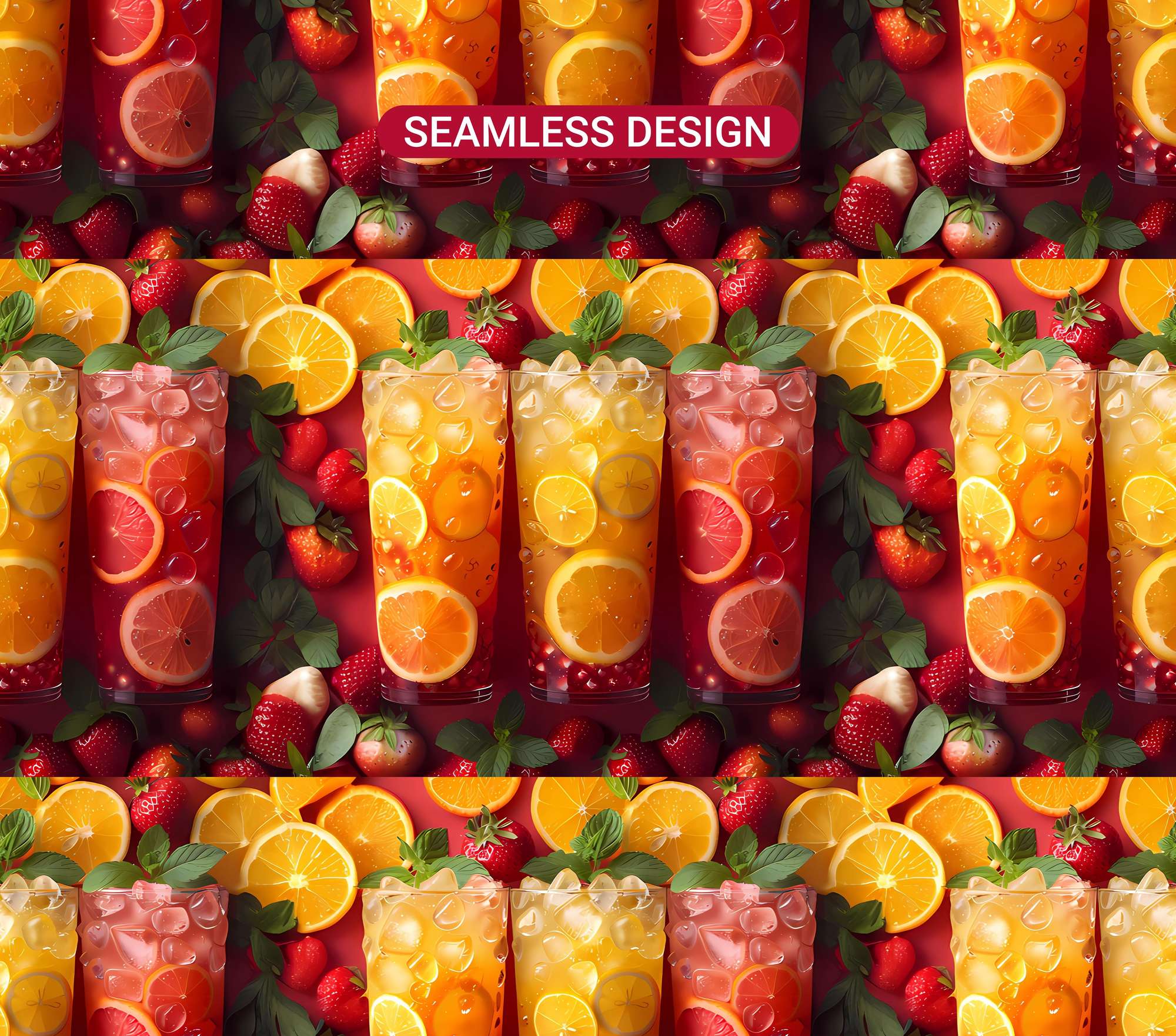 Citrus Spectrum 1 Tumbler Wrap - CraftNest - Digital Crafting and Art