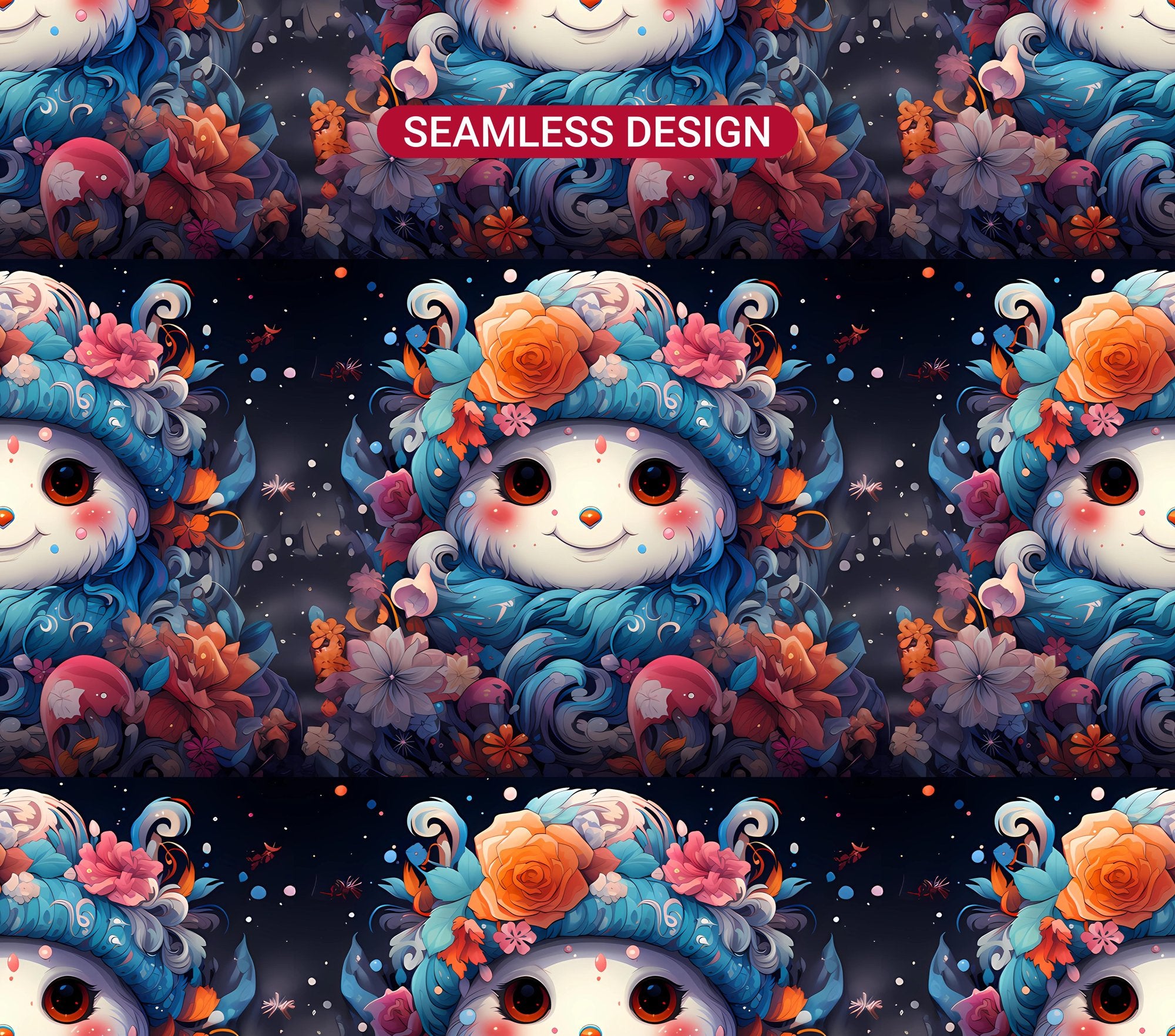 Kawaii Winter 1 Tumbler Wrap - CraftNest