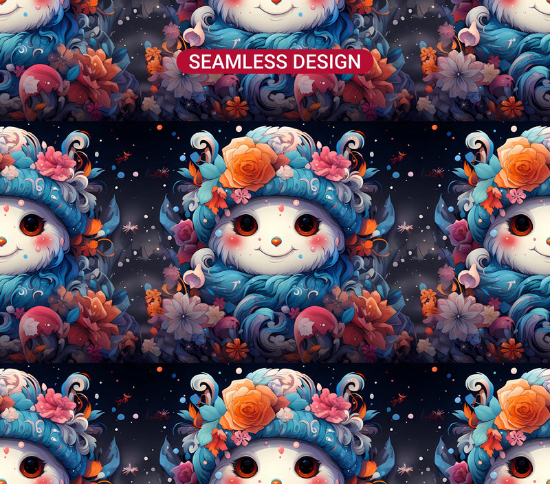 Kawaii Winter 1 Tumbler Wrap - CraftNest