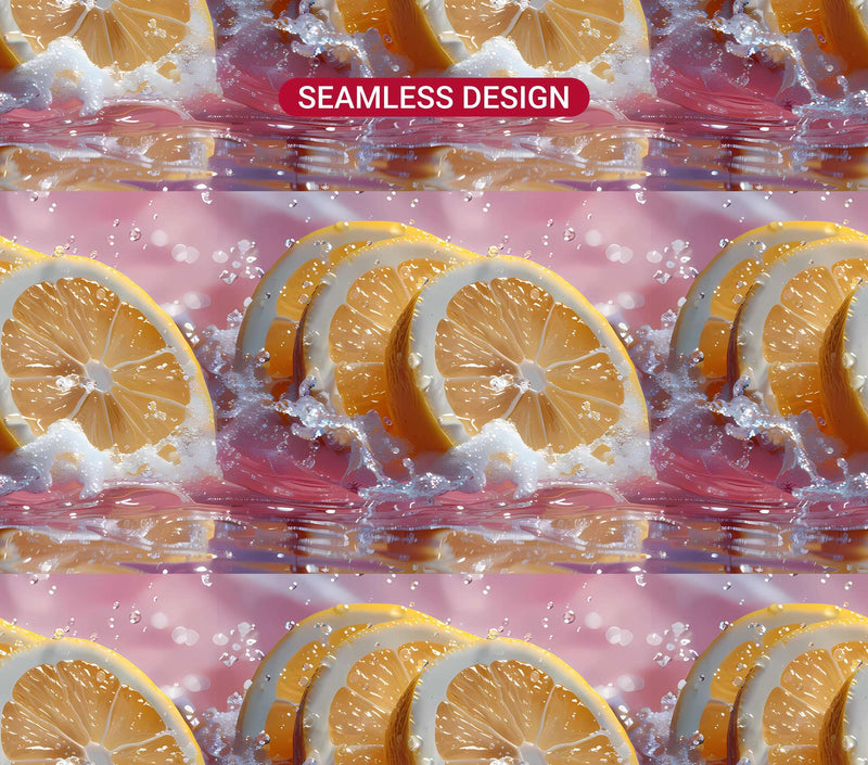 Lemon Summer 4 Tumbler Wrap - CraftNest - Digital Crafting and Art