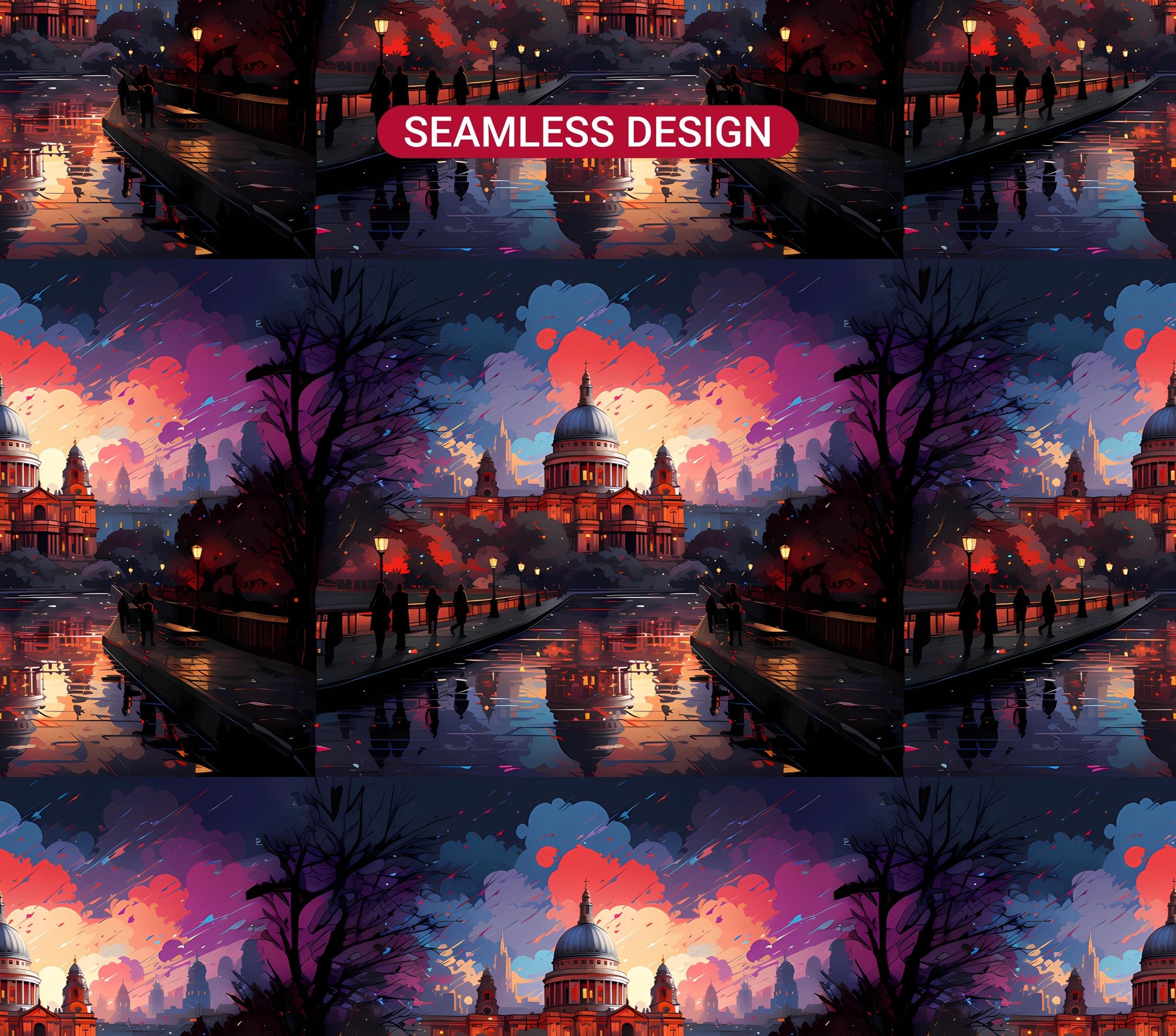 London England 1 Tumbler Wrap - CraftNest