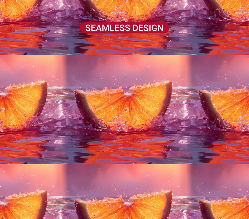 Orange 4 Tumbler Wrap - CraftNest - Digital Crafting and Art