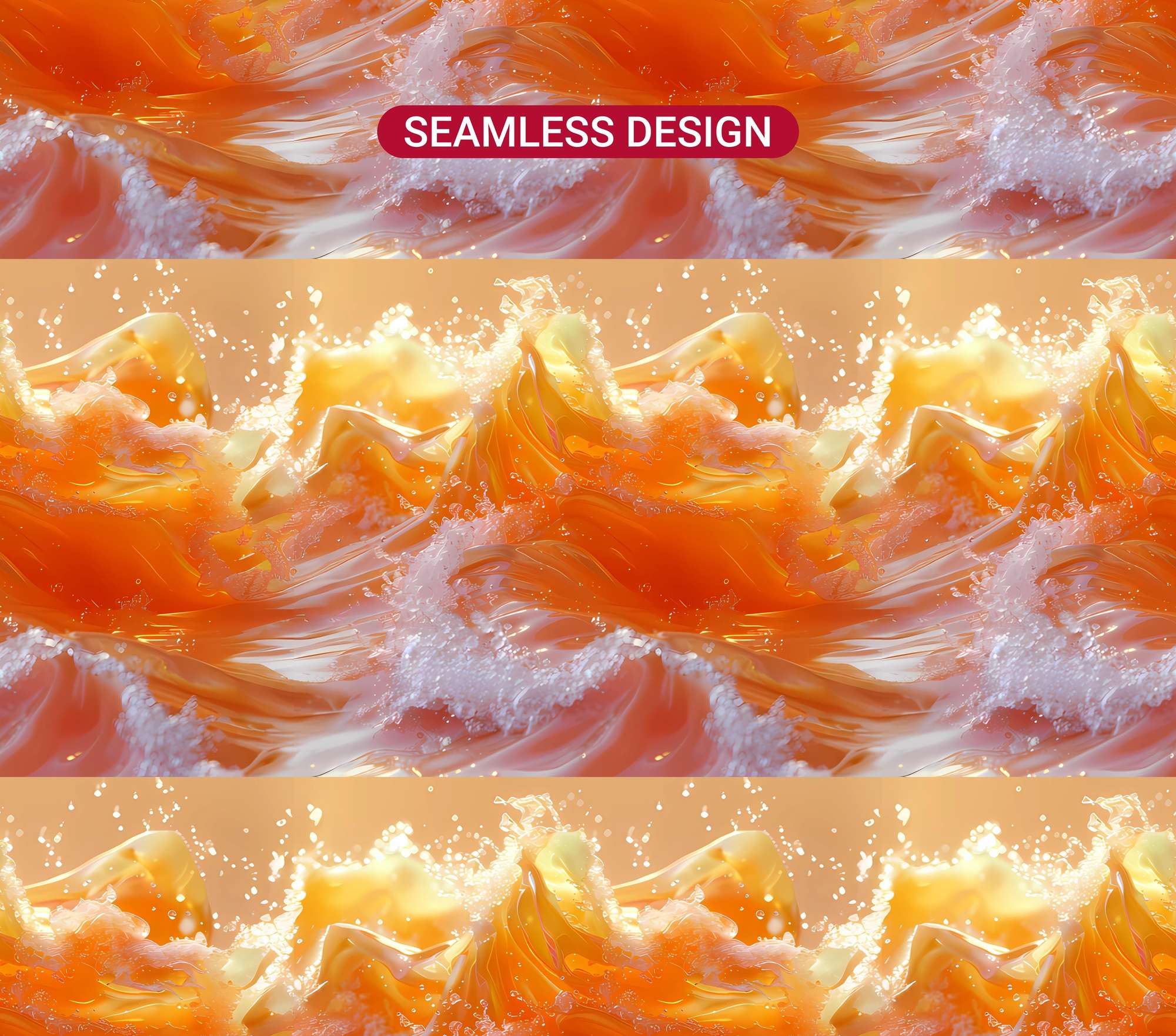 Orange 8 Tumbler Wrap - CraftNest - Digital Crafting and Art