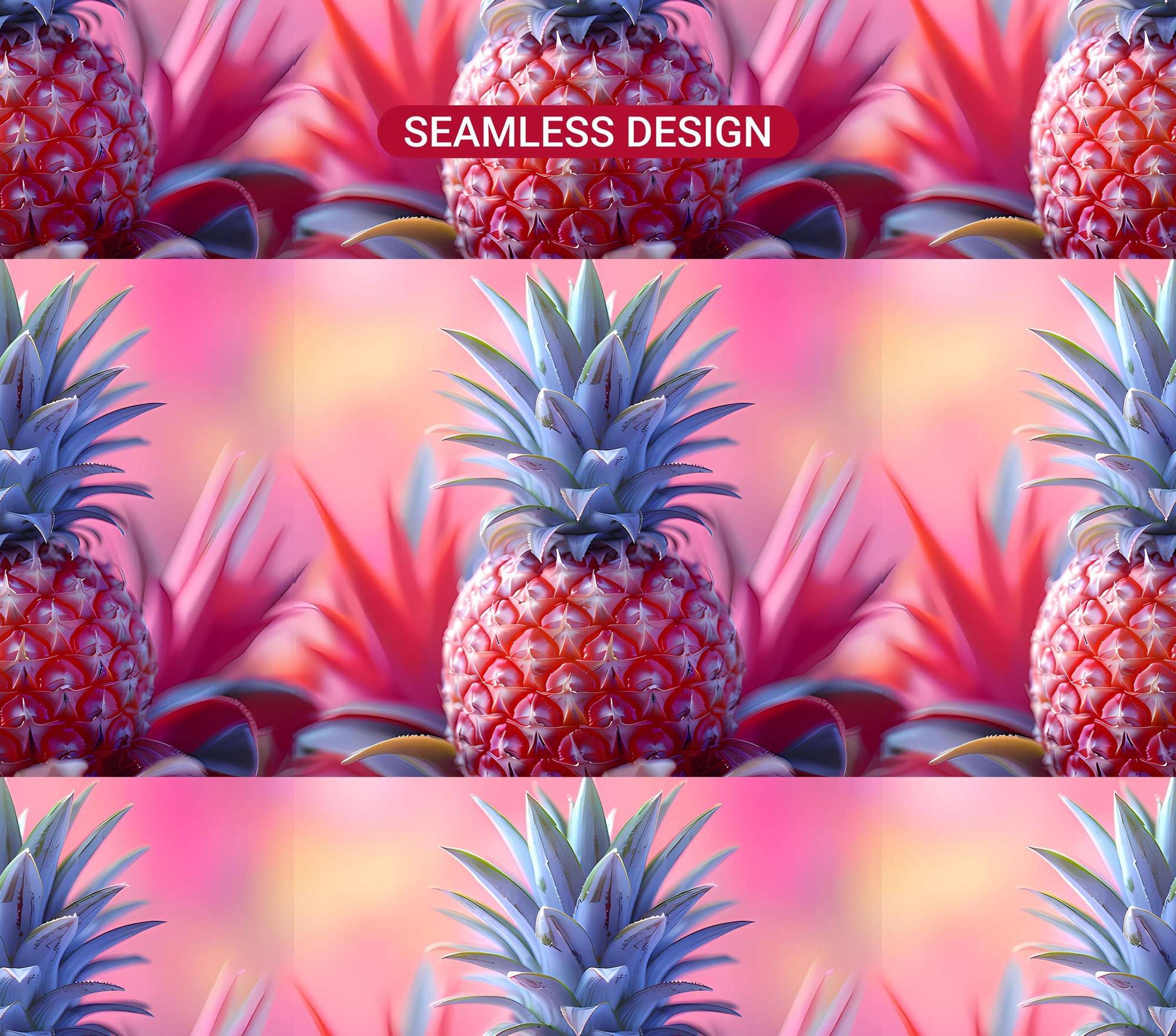 Pineapple 2 Tumbler Wrap - CraftNest - Digital Crafting and Art