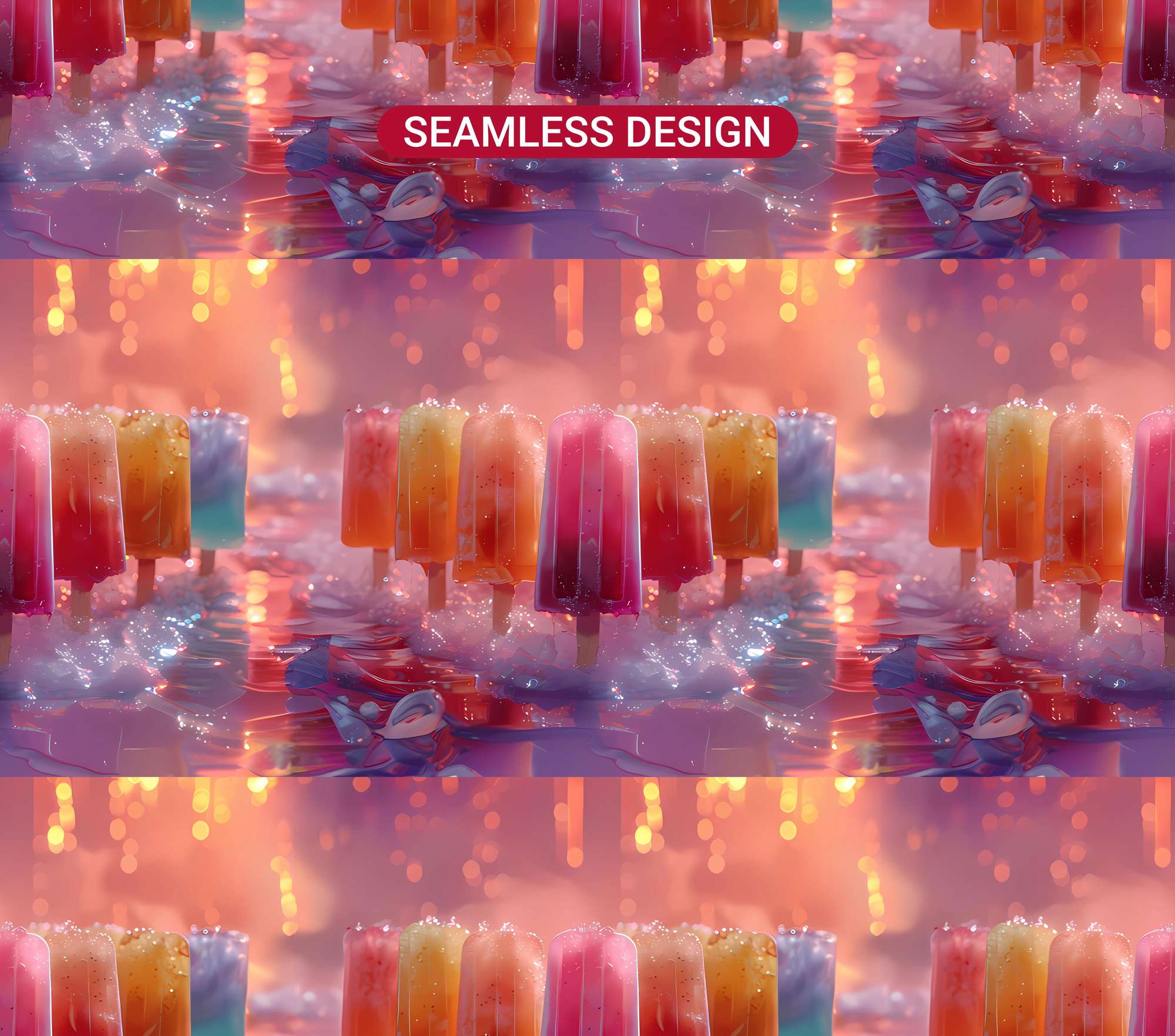 Popsicle Summer 1 Tumbler Wrap - CraftNest - Digital Crafting and Art