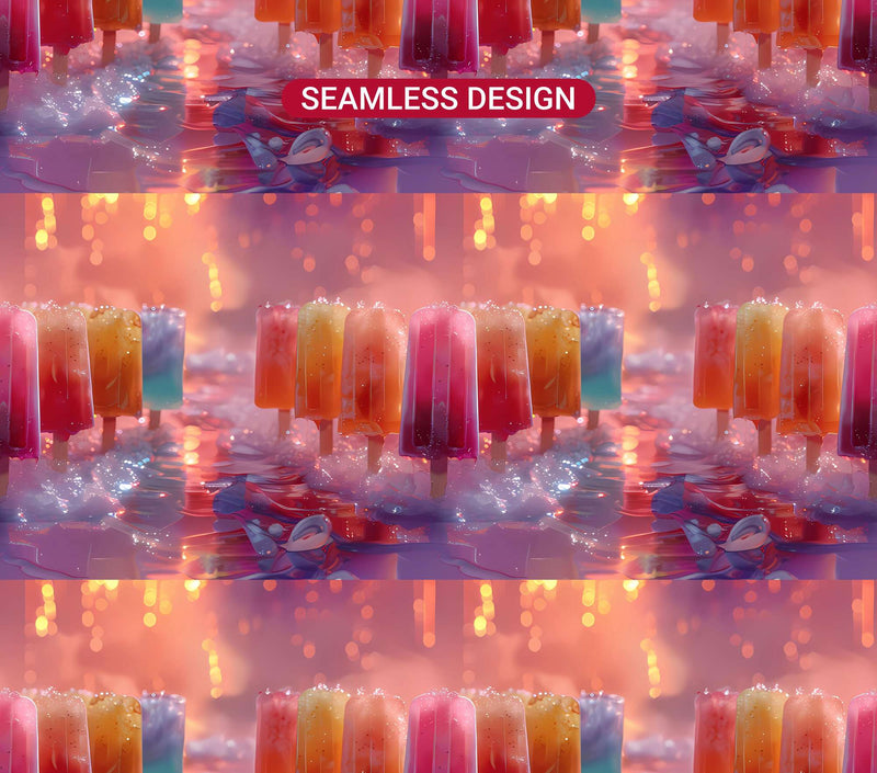 Popsicle Summer 1 Tumbler Wrap - CraftNest - Digital Crafting and Art