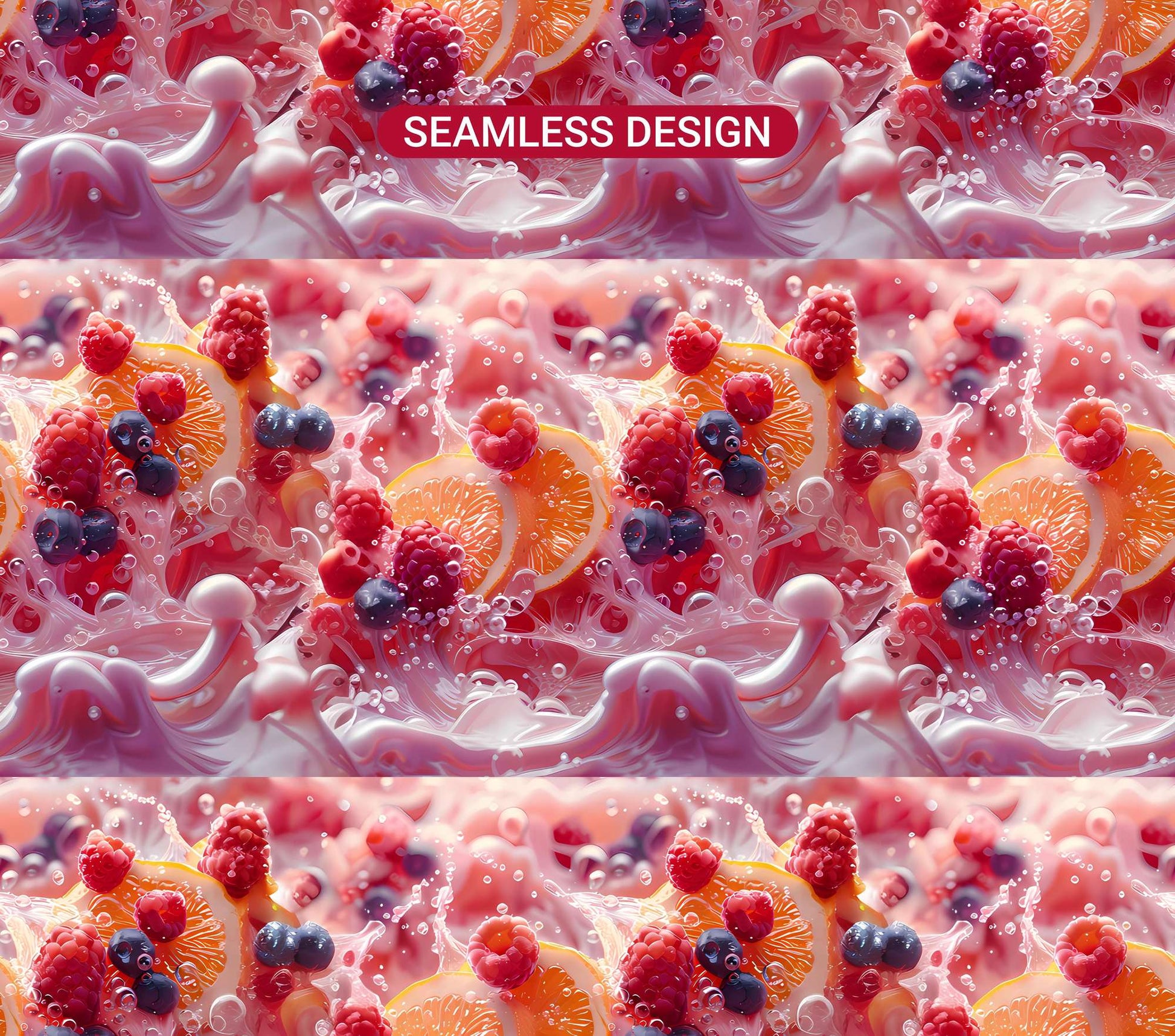 Red Fruit 7 Tumbler Wrap - CraftNest - Digital Crafting and Art