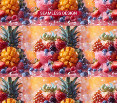 Tropical Fruit 1 Tumbler Wrap - CraftNest - Digital Crafting and Art