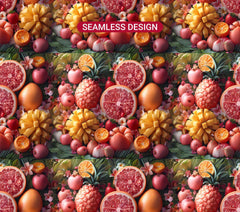 Tropical Fruit 3 Tumbler Wrap - CraftNest - Digital Crafting and Art