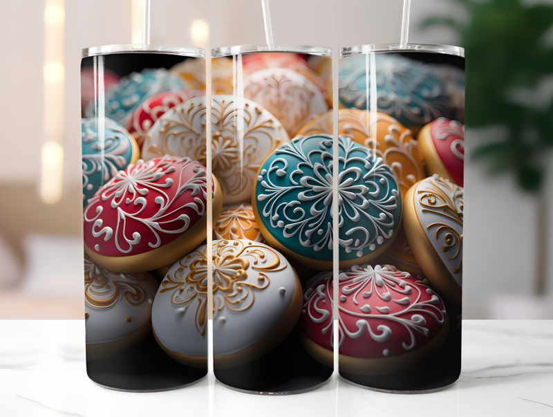 Christmas Cookies Tumbler Wrap - CraftNest
