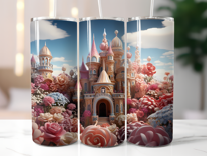 Gingerbread Houses Tumbler Wrap - CraftNest