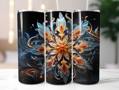 Snowflake Patterns Tumbler Wrap - CraftNest