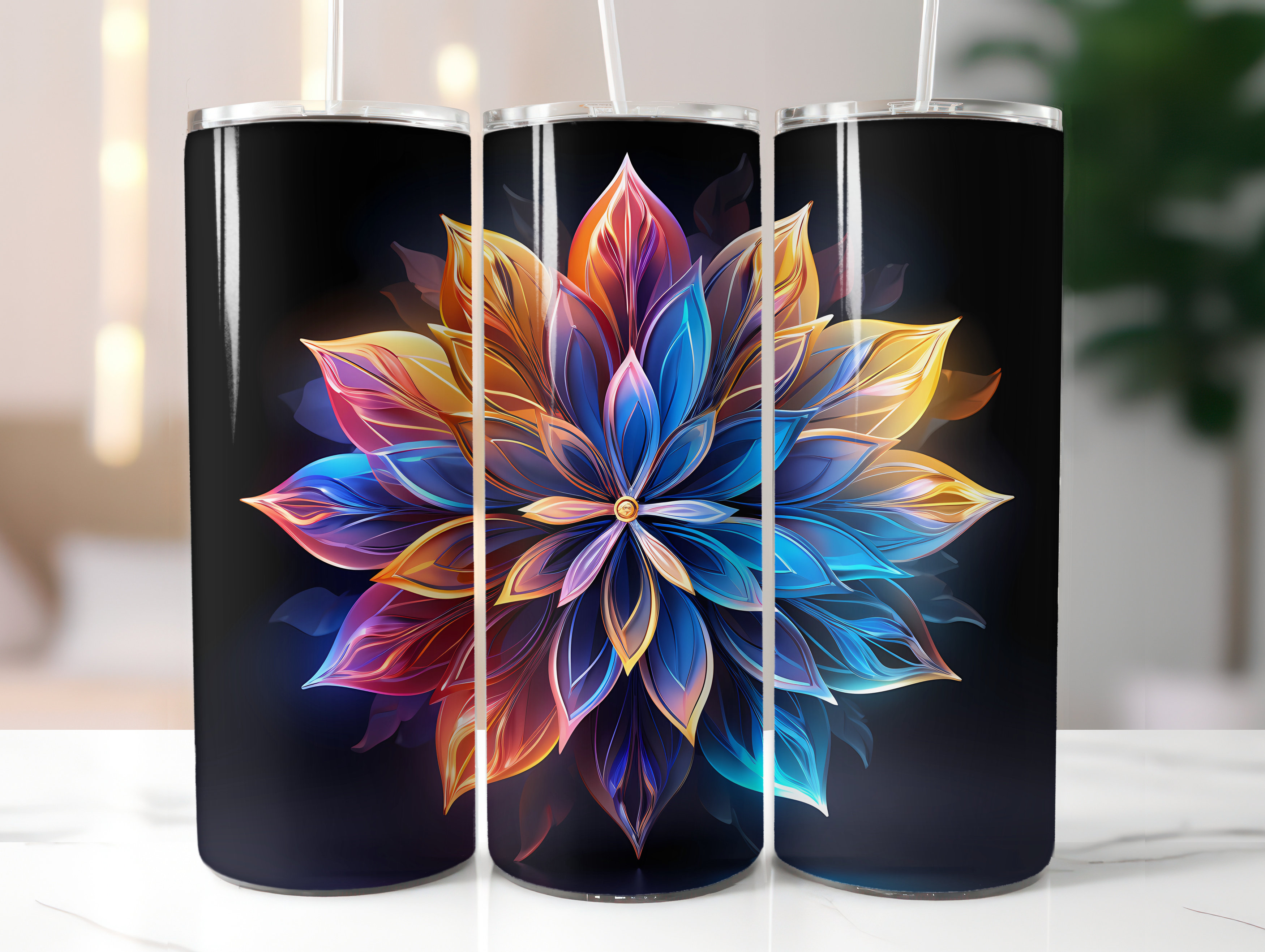 Snowflake Patterns Tumbler Wrap - CraftNest