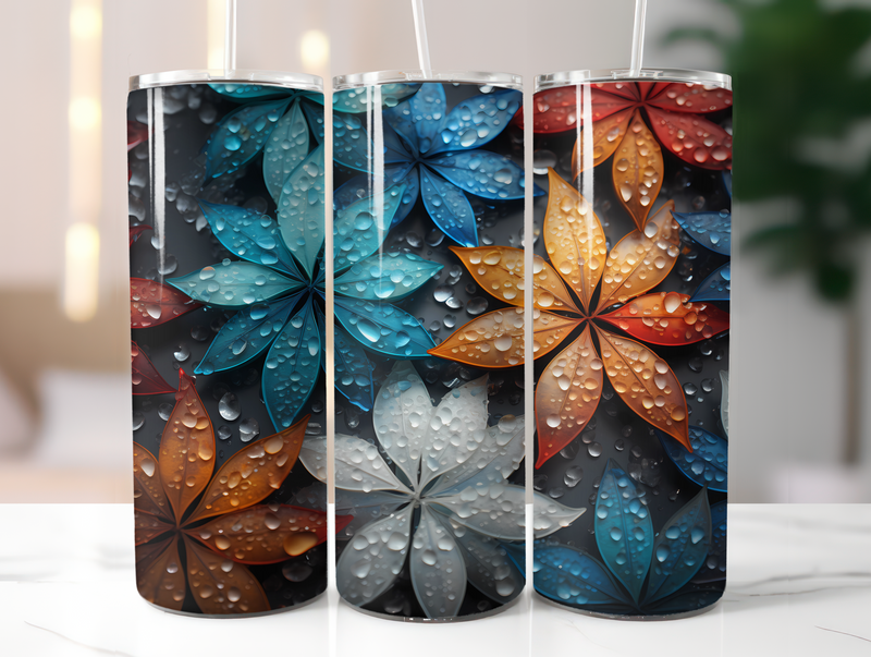 Snowflake Patterns Tumbler Wrap - CraftNest