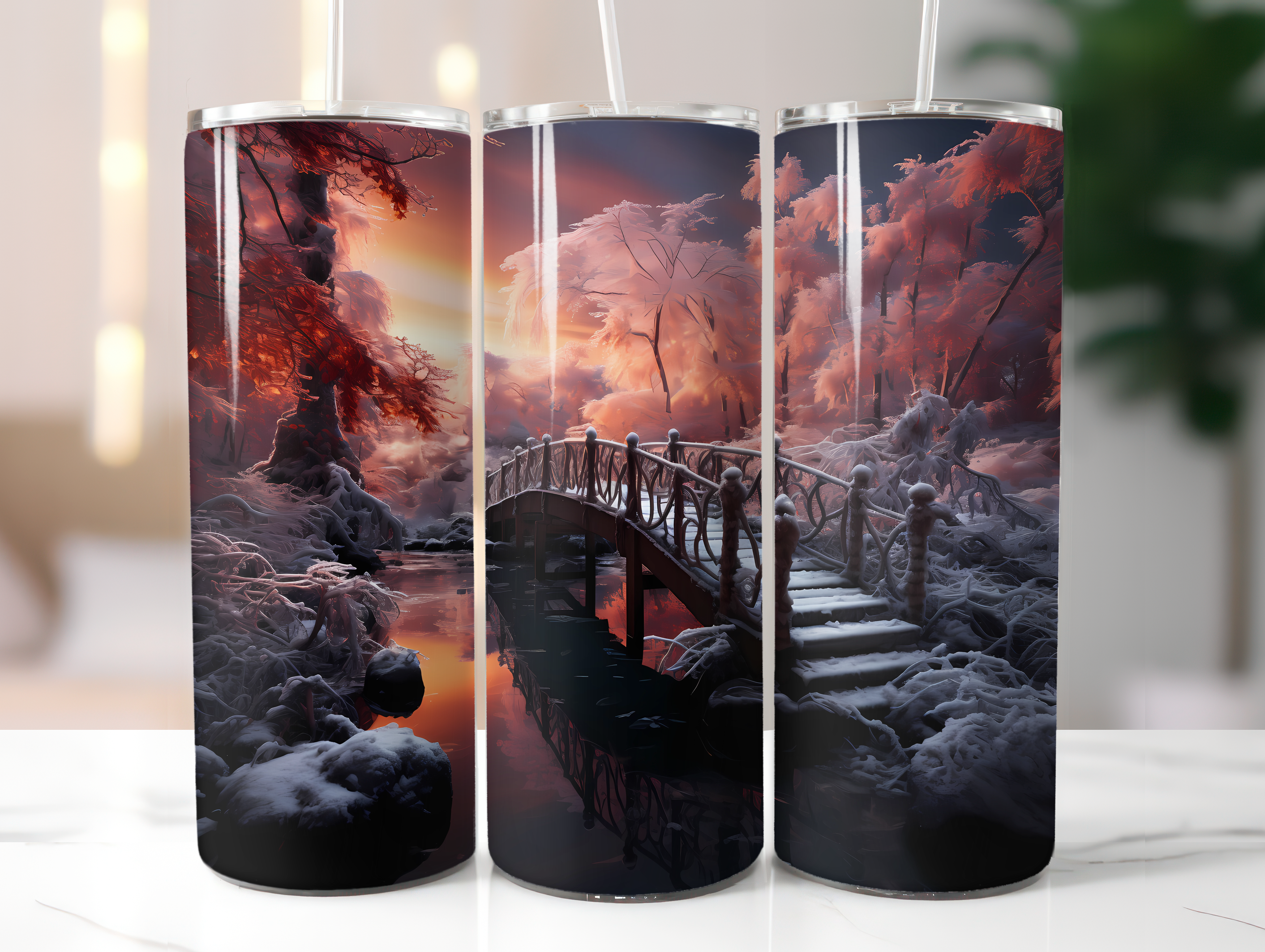 Winter Landscapes Tumbler Wrap - CraftNest