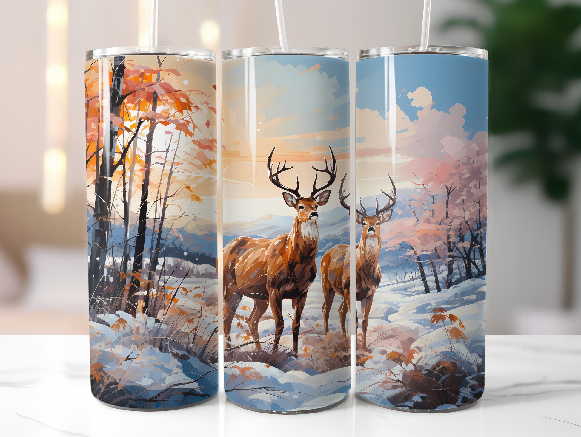 Winter Landscapes Tumbler Wrap - CraftNest