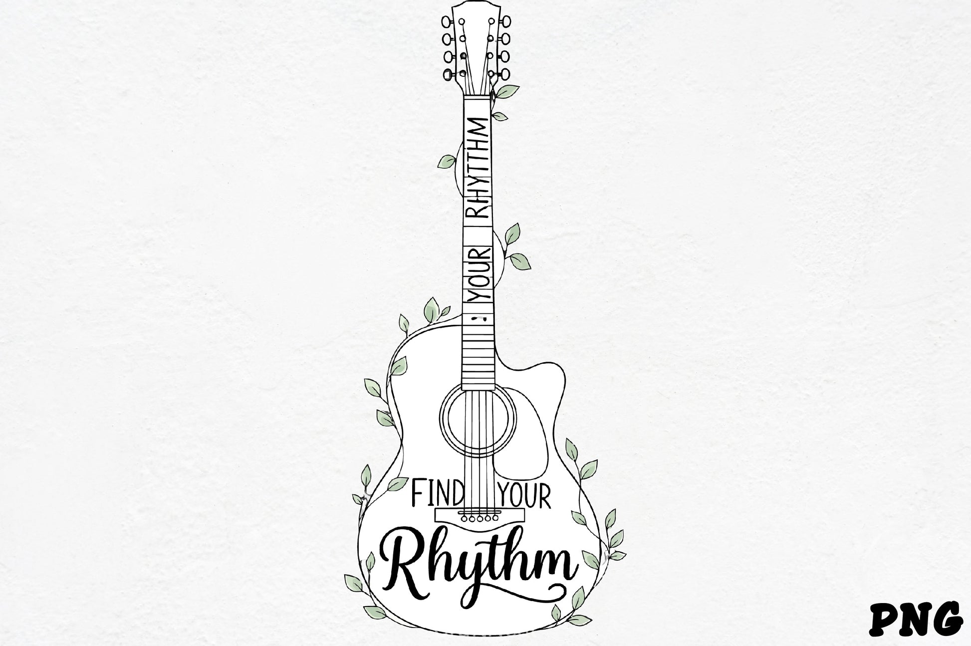 Find Your Rhythm Guitar Clipart Bundle - CraftNest - Digital Crafting and Art