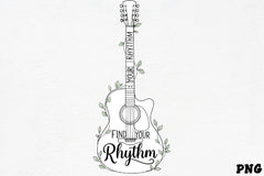 Find Your Rhythm Guitar Clipart Bundle - CraftNest - Digital Crafting and Art