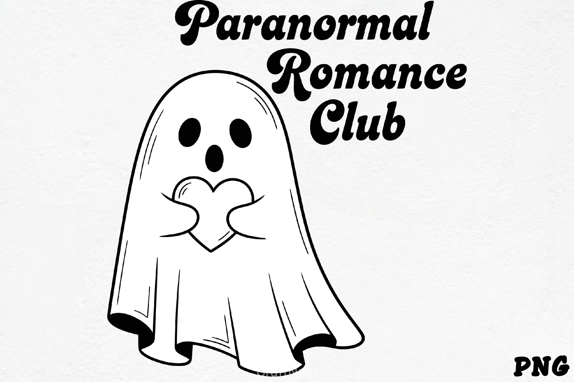 Cute Ghost Heart Clipart Bundle - CraftNest - Digital Crafting and Art