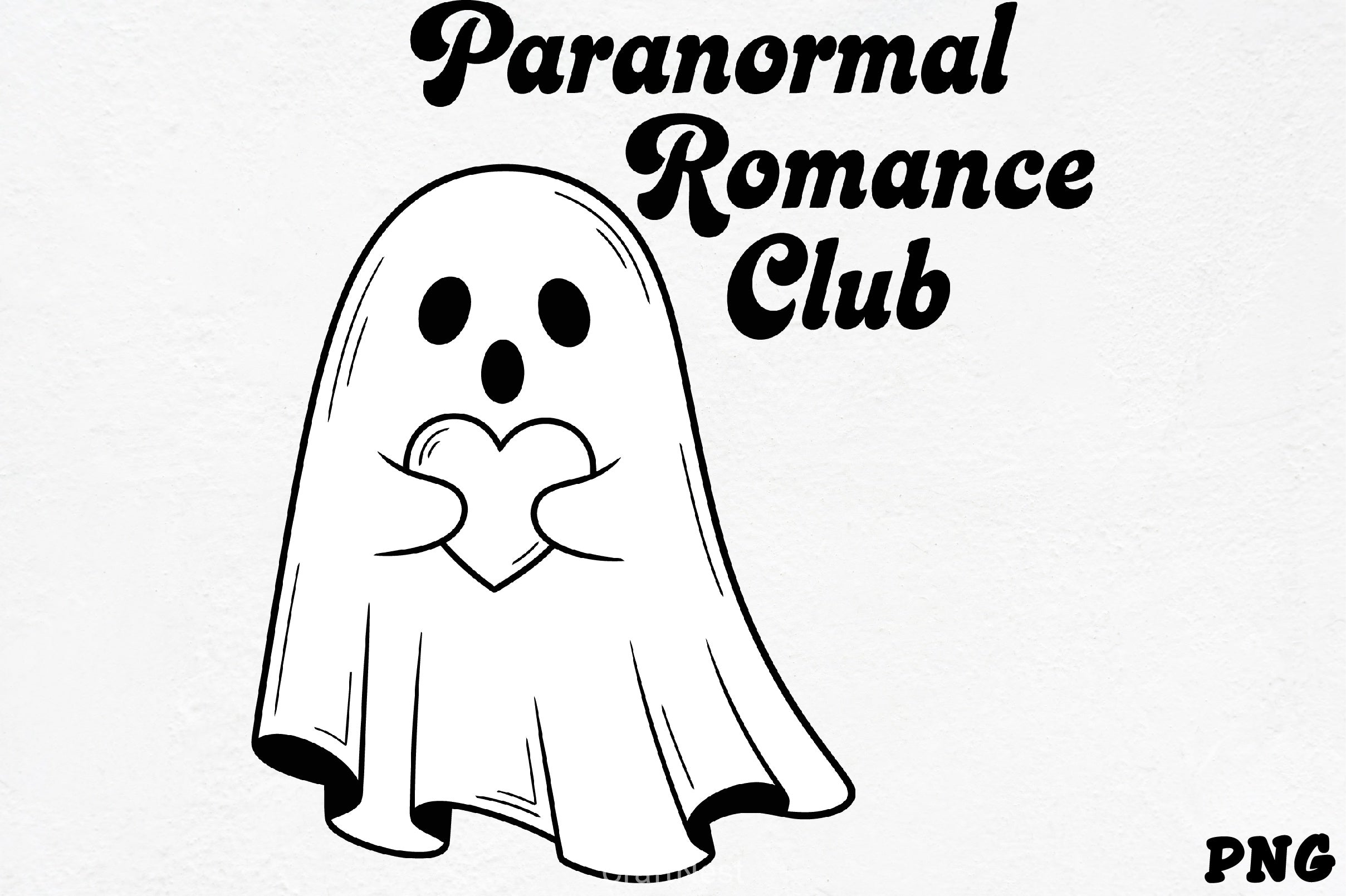 Cute Ghost Heart Clipart Bundle - CraftNest - Digital Crafting and Art