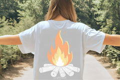 Animated Cartoon Bonfire Clipart Bundle - CraftNest - Digital Crafting and Art