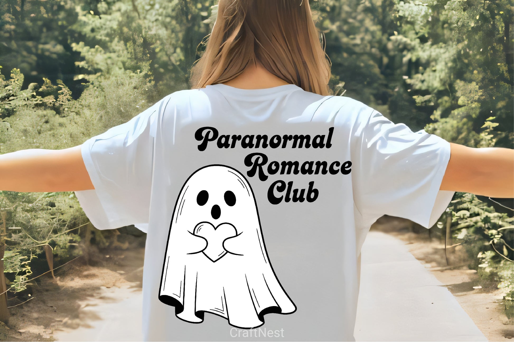 Cute Ghost Heart Clipart Bundle - CraftNest - Digital Crafting and Art