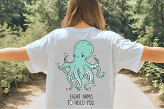 Teal Octopus Heart Suckers Clipart Bundle - CraftNest - Digital Crafting and Art