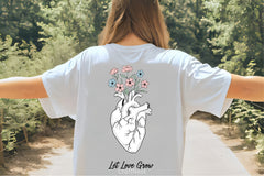 Anatomical Heart Flowers Clipart Bundle - CraftNest - Digital Crafting and Art