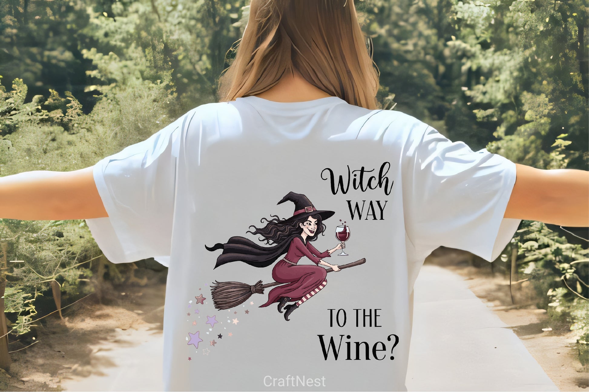 Witch Way To The Wine Clipart Bundle - CraftNest - Digital Crafting and Art