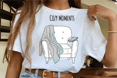 Cozy Armchair Clipart Bundle - CraftNest - Digital Crafting and Art