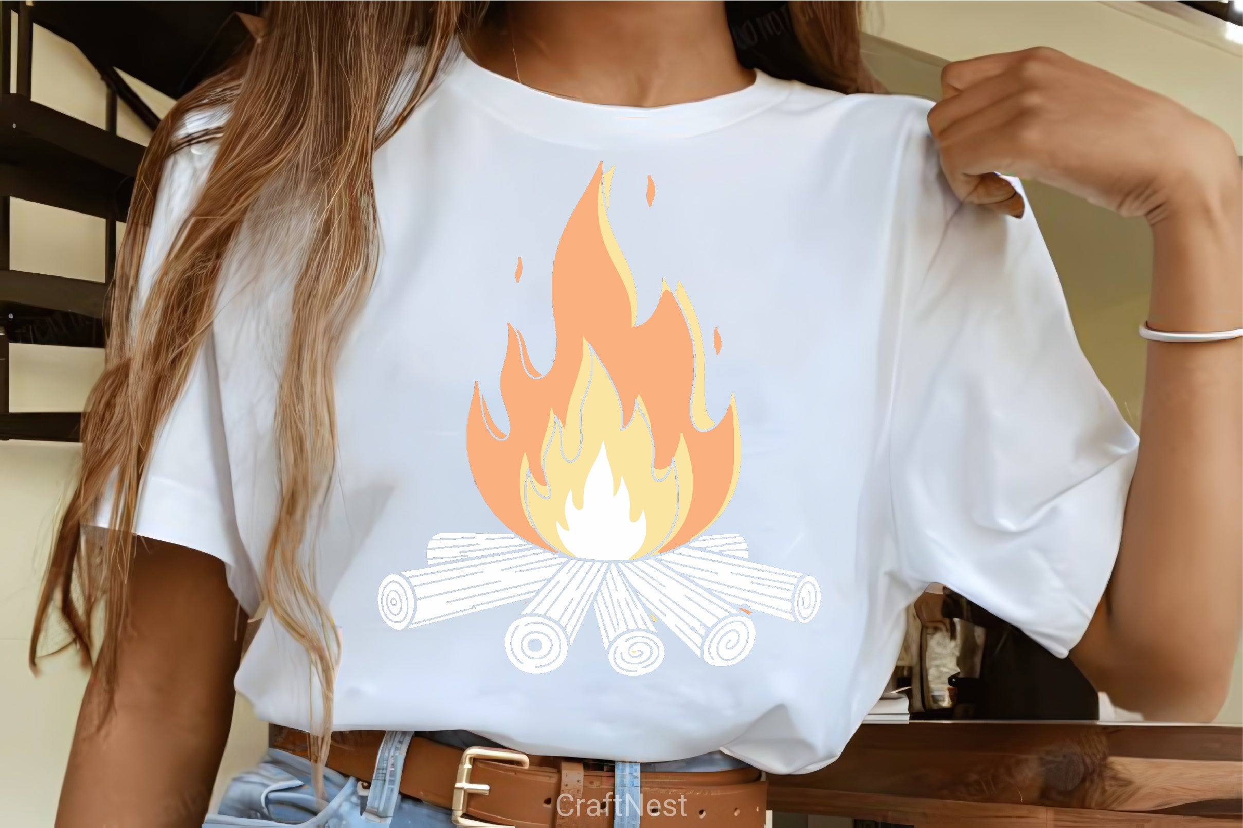 Animated Cartoon Bonfire Clipart Bundle - CraftNest - Digital Crafting and Art