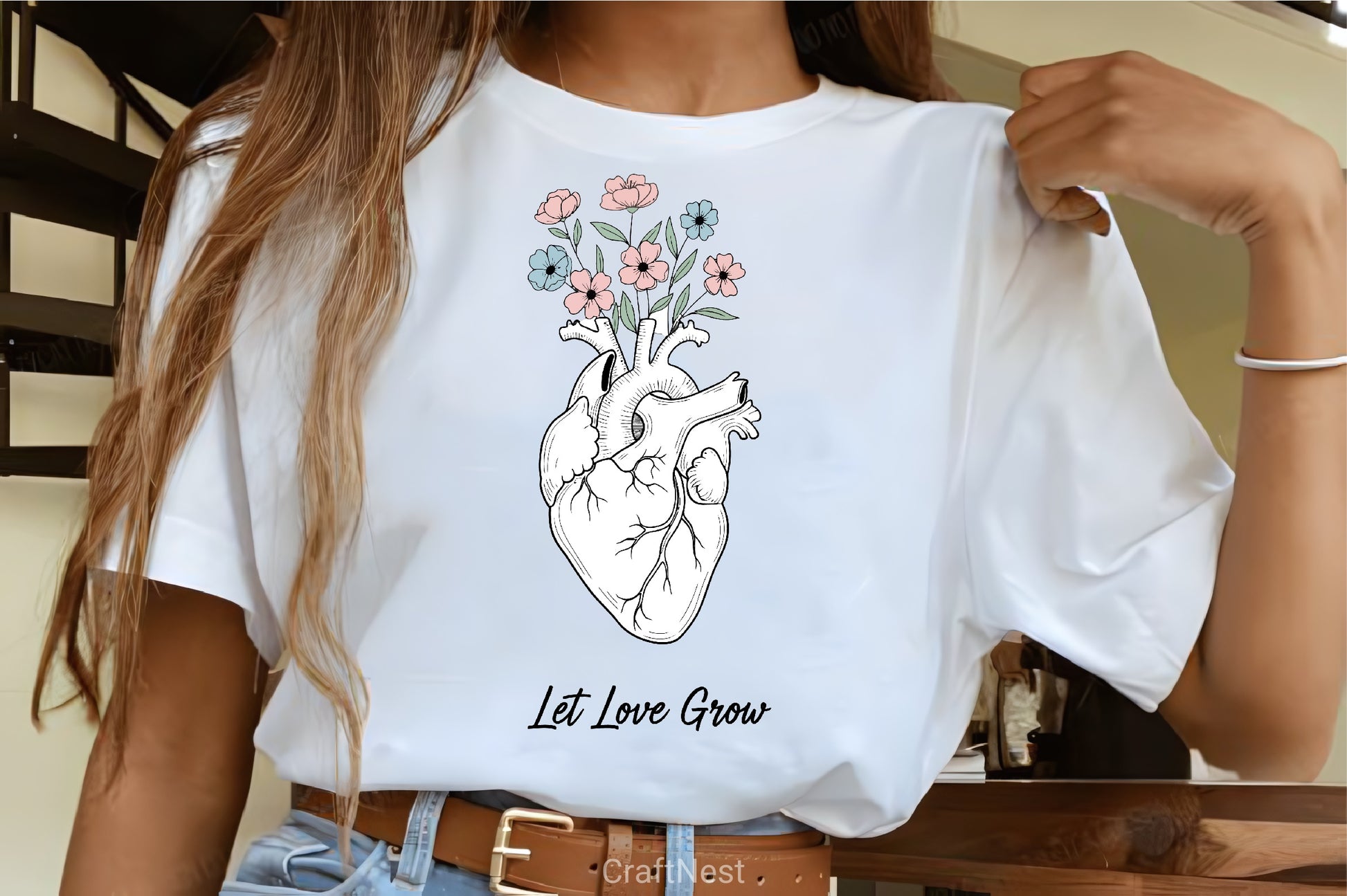 Anatomical Heart Flowers Clipart Bundle - CraftNest - Digital Crafting and Art