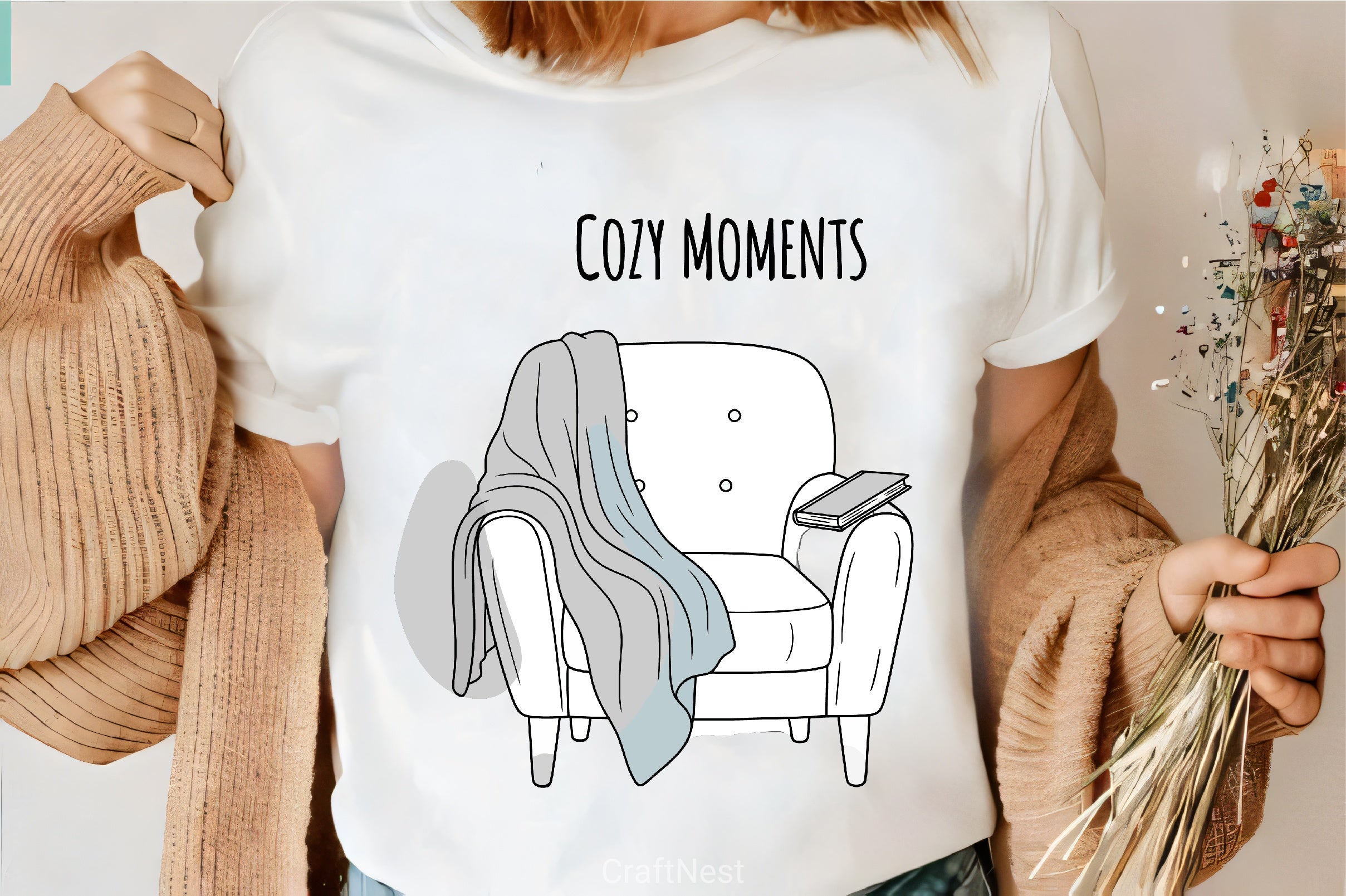 Cozy Armchair Clipart Bundle - CraftNest - Digital Crafting and Art